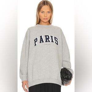 Anine Bing Paris Tyler Sweatshirt NWT